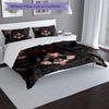 Gothic Portrait Custom Name Text Print 1Pc Bedding Set Duvet Cover With Two Pillowcases Soft Bed Linen For Household Bedroom