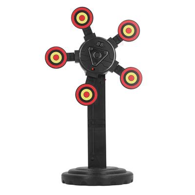 Electronic Scoring Target for Kids Automatic Reset Sound Effect 360 Degree Rotating Target Toy for Competition Practice