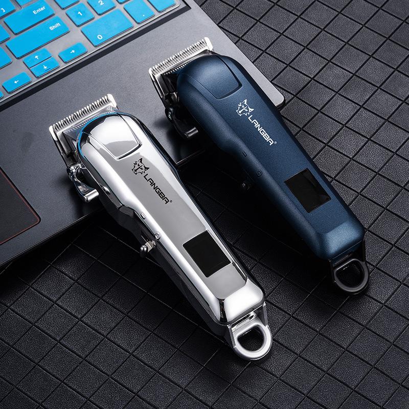 Wolf King Rechargeable Pet Hair Clipper - Electric Trimmer for Dogs & Cats