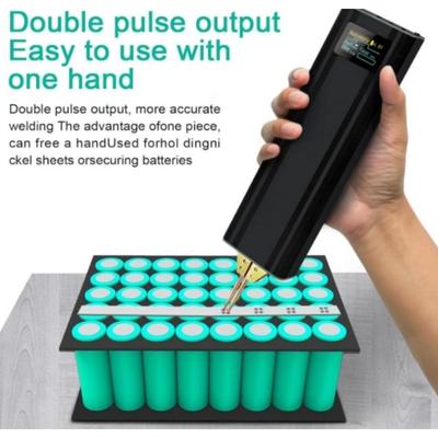Spot Welder, Rechargeable Portable Handhelpd Spot Welder Machine for 18650 Battery, DIY Spot Welding with 80 Gear Adjustable