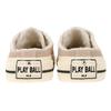 MLB Playball Mule Slip Resistant, Abrasion Resistant, Thermal Low Top Canvas Shoes Unisex Brown Sneakers 32SHSZ011-43B