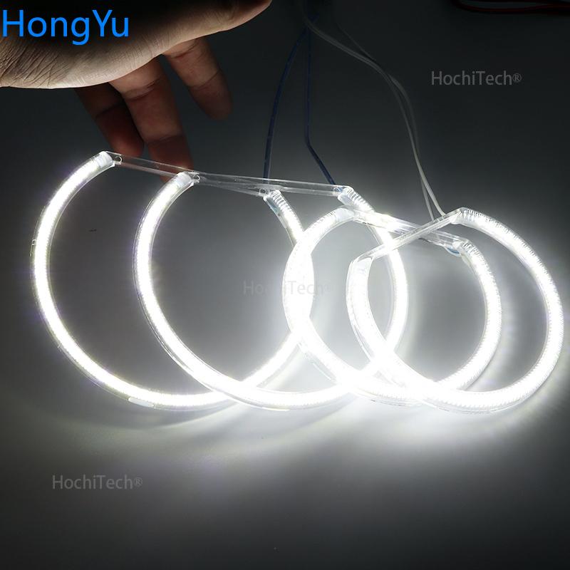 Super Bright White Color 3528 SMD Led Angel Eyes Kit Daytime Running Light DRL for BMW E46 3 Series Compact 2001 - 2005