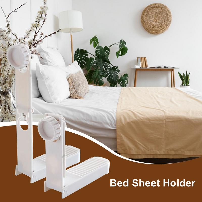 4Pcs Adjustable Fitted Sheet Keepers household invisible bed sheet clip punch-free buckle Non-Slip Firm Tight Accessories