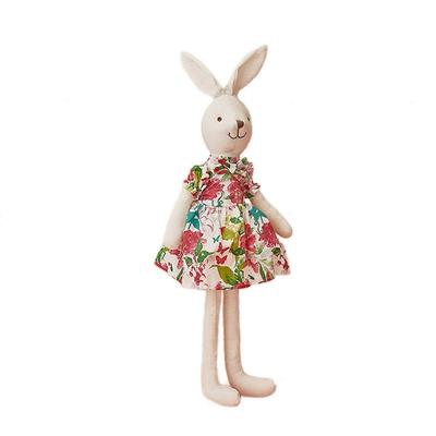  Skirt Rabbit Plush Doll Babies Toy Cute Bunny Plush Toy Small Stuffed Animals Appease Sleeping Toy for Babies