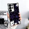 Cute B-Boykisser Catoon Plating Phone Case For Samsung Galaxy S24 S25 FE S26 Edge S23 Ultra S22 S21 Plus S20 Anti-Fall Airabag C
