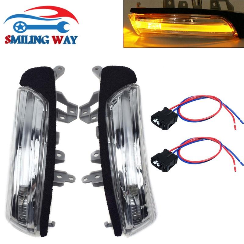 Side Mirror Turn Signal Light Indicator Repeater Blinker or Harness For Toyota Scion Prius Avalon Camry REIZ Mark X CROWN
