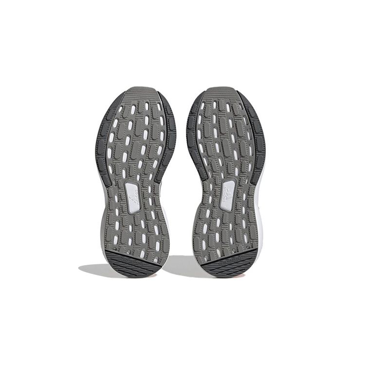 Adidas Rapidasport Boa Low Top Running Shoes Kids Sneakers Gray Orange HP2765