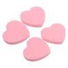 SAFIGLE Large Sticky Notes, Strong Adhesive, Cute Heart-Shaped Sticky Notes, Message Memo Paper, Convenient Sheets, Notepad, Planner, Stationery, Stud
