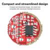 DC 3.7-4.2V 6-15W lamp beads flashlight gear driver controllor 1-speed flashlight driver board DIY flashlight accessory 17/20mm