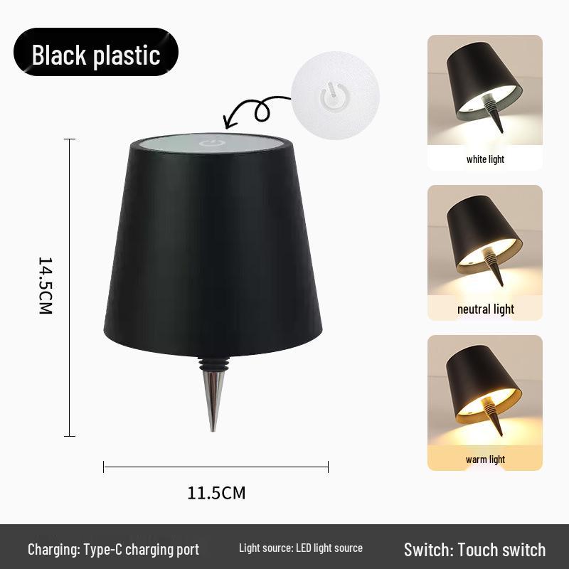 Plug-in Nightlight Cork Lamp, Empty Bottle Atmosphere Light for Wine Cafe Decor.