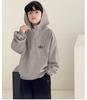 Boys' Velvet-Lined Hooded Sweatshirt - 2026 Trendy Winter Fleece for Big Kids
