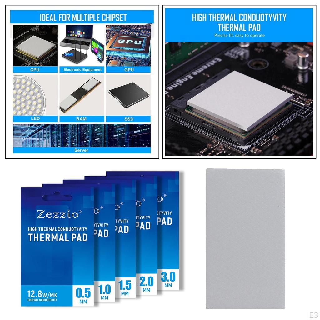 Efficient Thermal Pad with High Conductivity for Laptop GPU CPU