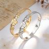 New Style Starry Sky Spring Clasp Four-leaf Clover Bracelet for Women, High-end Non-fading Titanium Steel Bracelet, Niche Jewelry