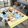 2025 New Style Bluey Family Cartoon Dog Carpet Rug for Living Room Bedroom Home Sofa Decoration,Kids Play Non-slip Floor Mat