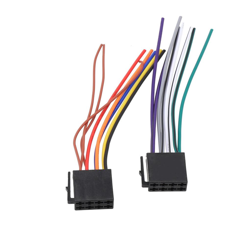 Kabelbaumadapter Autoradio Adapter ISO Kabelbaum Einfach zu bedienen