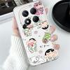 Soft Phone Cover Case for Xiaomi Redmi Note 14 Pro Plus 9 10 12 Note 13 14C 10S A4 13C 12S 11S 11 Cartoon Crayons Shinchan