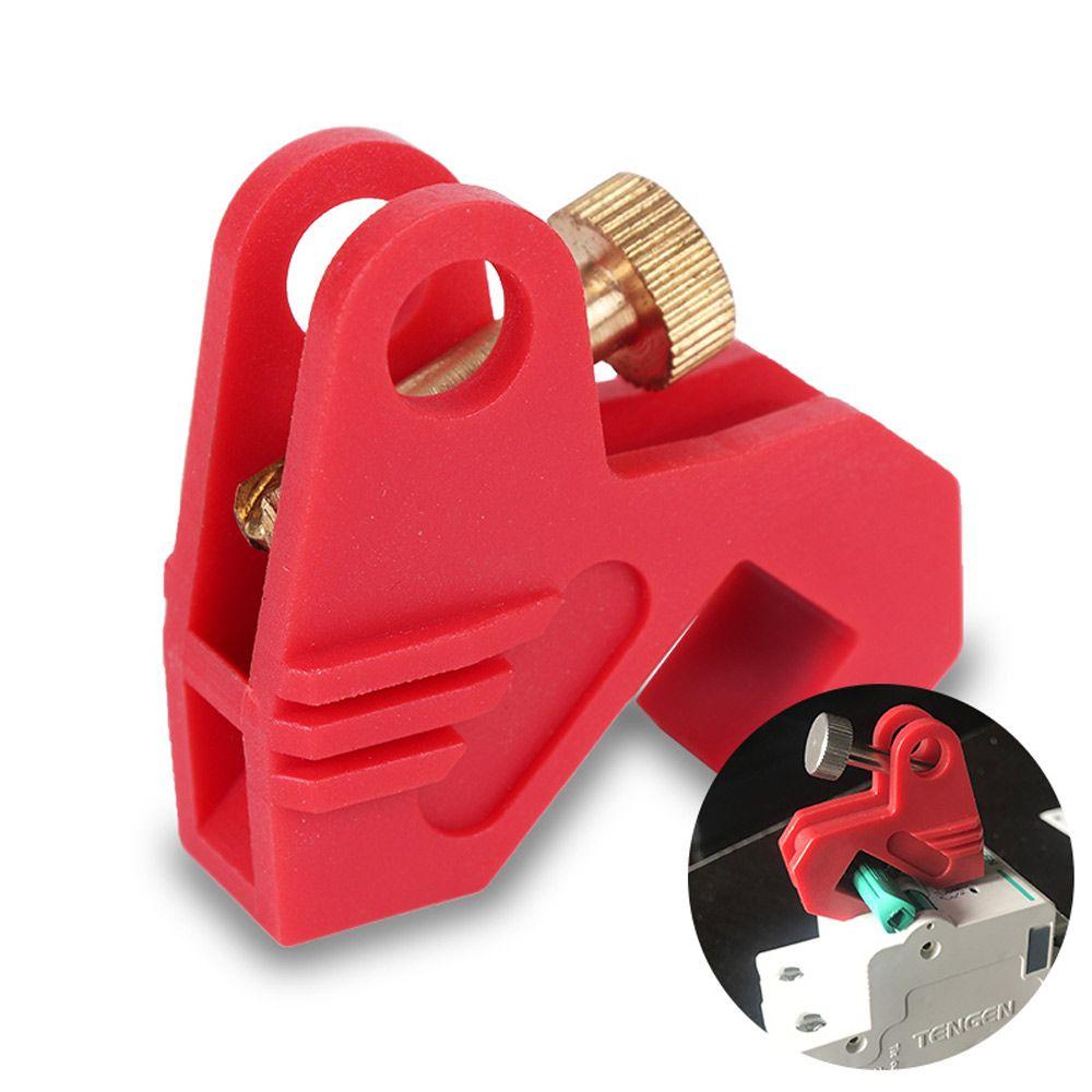 Portable Nylon MCB Circuit Breaker Lockout Multi-Functional Safety Loto Lock Lockout