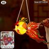 Autumn Festival Fish Lanterns DIY Chinese Paper Lantern Handmade Hanging Fish Lanterns Mid-autumn Party Celebration Decorations
