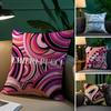 P-Prince Of Prints Emilio Pucci-Famous Pillow Case Comfort Sofa Bed Silky elegant Invisible zipper Decorative cushion cover