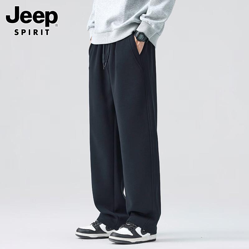 JEEP SPIRIT Men's Casual Straight-Leg Pants