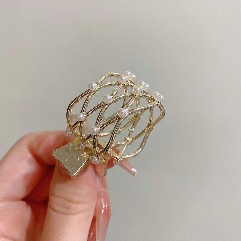 Νέα Εξαιρετικά Κλιπ Μαλλιών με Στρας και Πέρλες, Σχεδιαστικά Γεωμετρικά Κλιπ Μαλλιών σε Σχήμα Αστεριού, Μπαρέτες, Μεταλλικά Αξεσουάρ Μαλλιών Για Γυναίκες