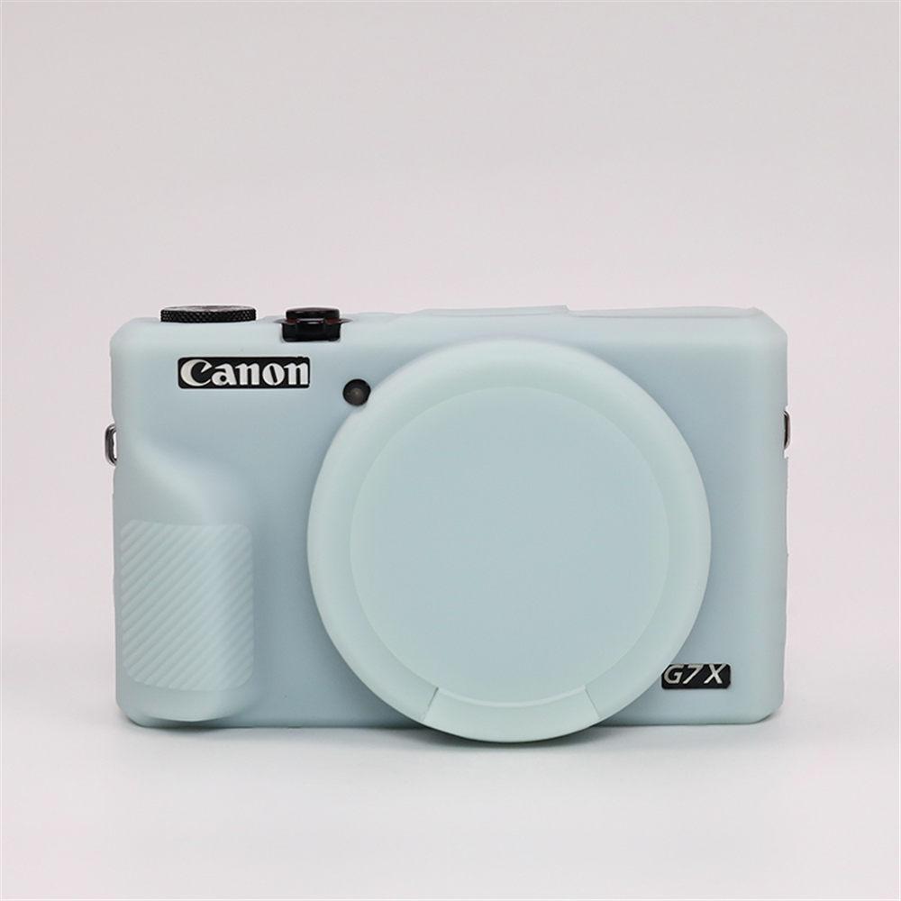 G7XIII Soft Silicone Armor Camera Body Case For Canon G7X III G7X Mark III G7X3 Rubber Protection Cover Skin With Lens Cap