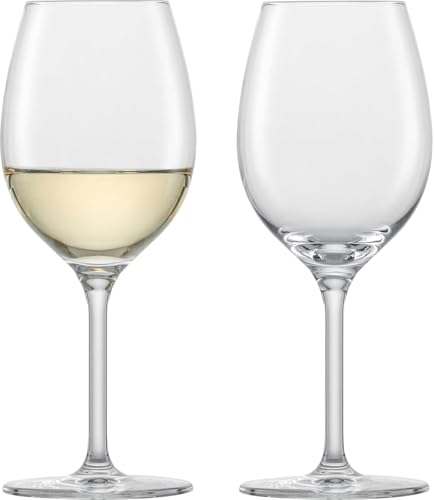 ZWIESEL GLAS Break-Resistant Wine Glasses for You, Suitable for Red and White Wines, Pair of 2, Machine-Made (m121871)