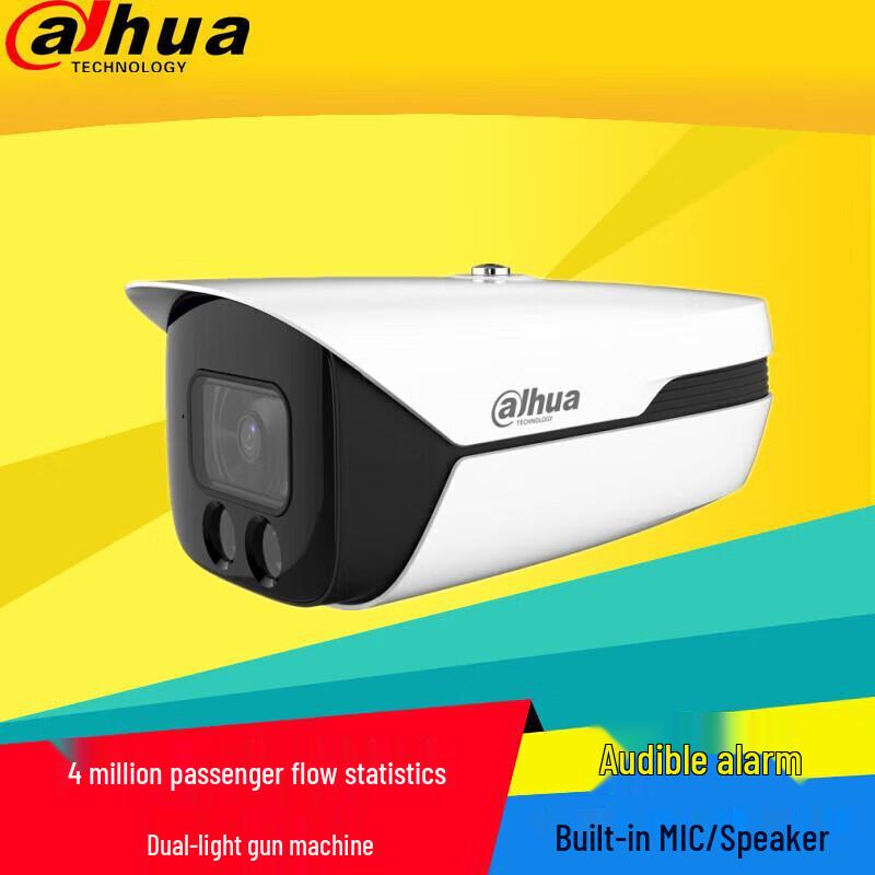 

Dahua 4MP PoE Dual-Light Fixed Bullet Network Camera