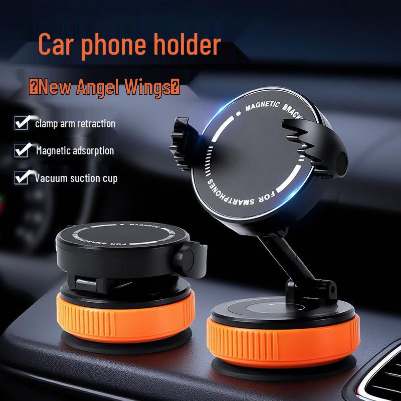 Magnetic Car Phone Holder with Suction Cup – Strong Grip for Universal Navigation