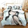 Anime Weathering with You Bedding Set Duvet Cover Bed Set Quilt Cover Pillowcase Comforter king Queen Size Boys Adult Bedding741