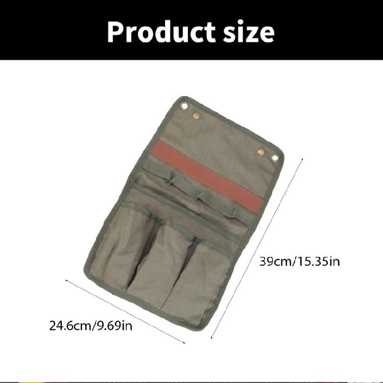 Portable Chair Armrest Hanging Bag Outdoor Chair Side Pocket Camping Chair Armrest Storage Bag Arm Rest Cup Holder