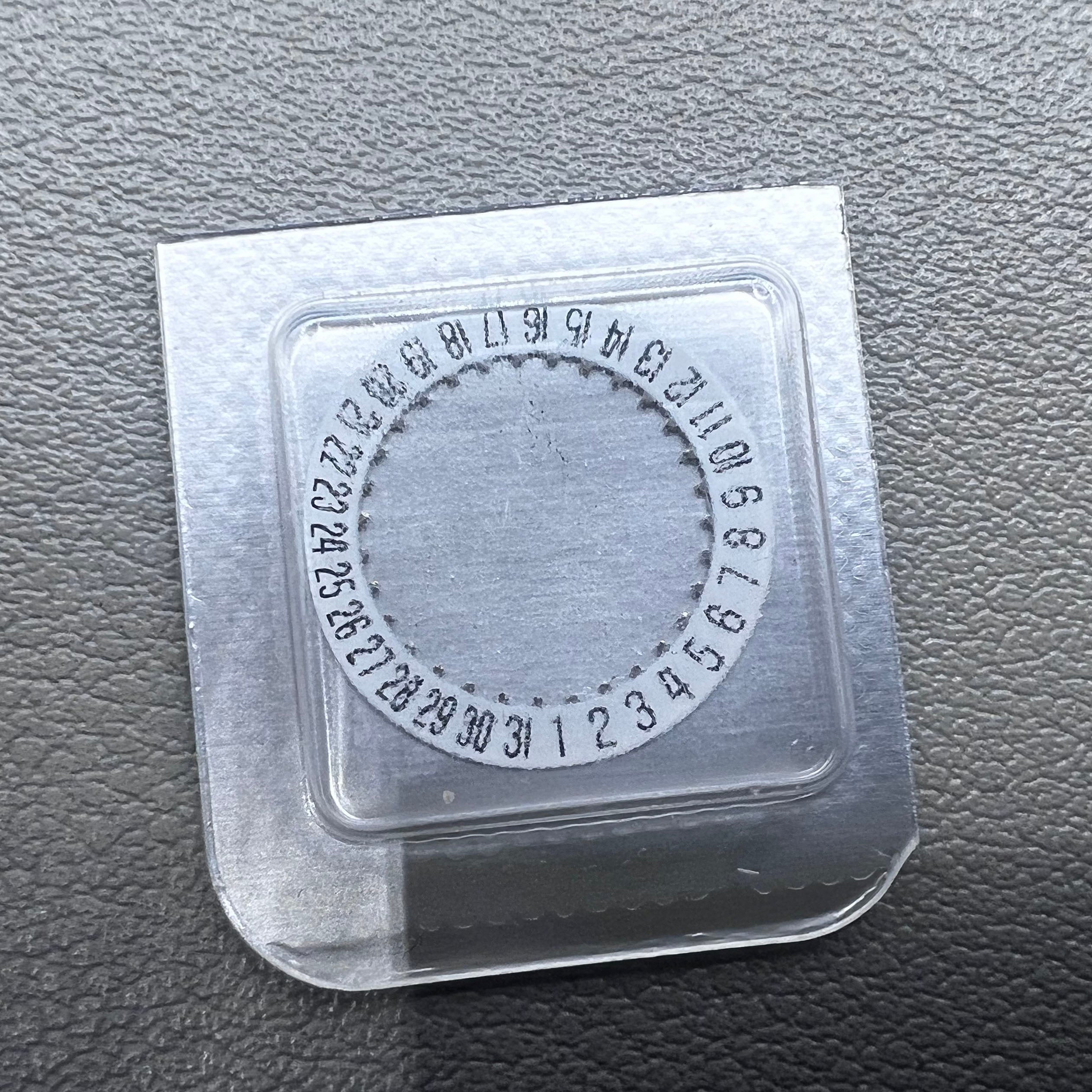 Swiss White Date Disk Wheel Date Wheel Date@6 for ETA 256.111 Movement
