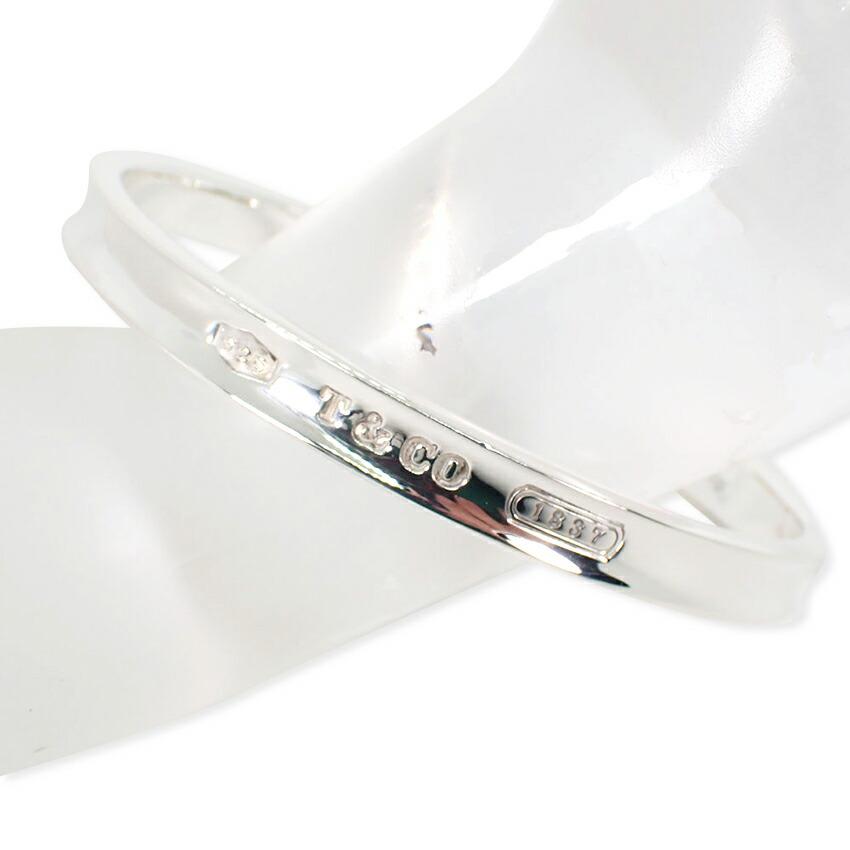 [Used] TIFFANY 925 1837 Narrow Bangle/j10-10