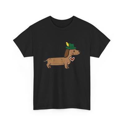 Oktoberfest Dackel Niedlicher Würstchenhund Deutsche Kinder Männer Frauen T-Shirt