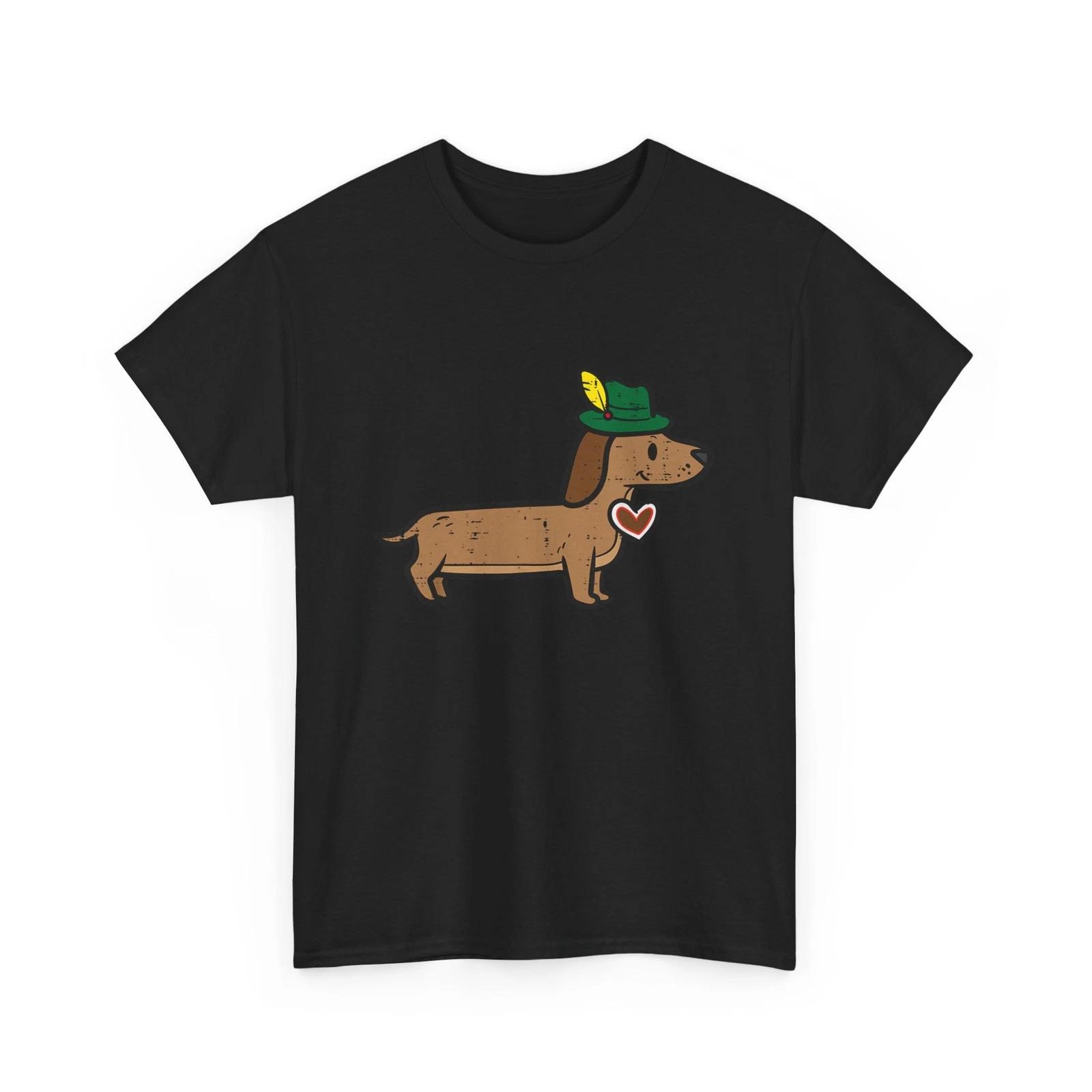 Oktoberfest Dachshund Cute Sausage Dog German Kids Men Women T-Shirt L
