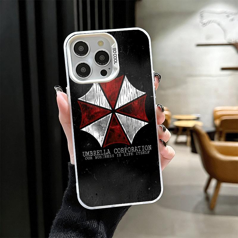 R-Resident-Evil Game Soft Phone Case for iPhone 15 16 17 Pro Max 17Air 16E 14 Plus 13 12 Mini Shockproof Cover Back Shell