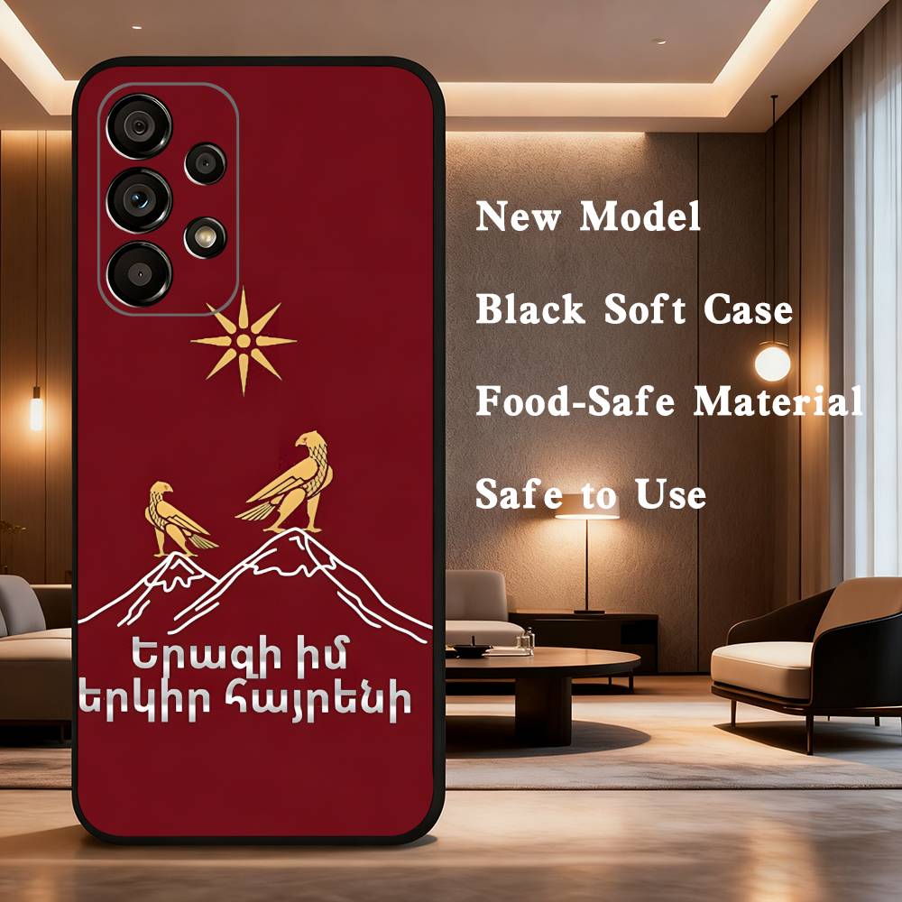 

Armenia Flag Passport Collage For Samsung Galaxy A53,31,52,72,41,22,73,32,71,Note,J7,8,9,5G Soft Black Silicone Phone Case SamsungNote20ultra
