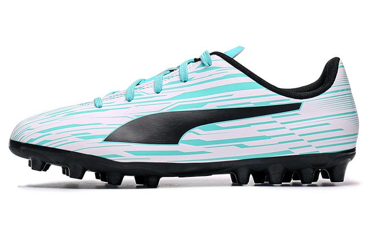 PUMA Rapido III MG Jr Low top Kids Soccer Shoes Aqua Green Kids 106578-03 33