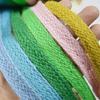Color Flat Hemp Rope Webbing Handmade Diy Kindergarten Retro Decoration Flat Jute Strap, Textile Accessories Ten