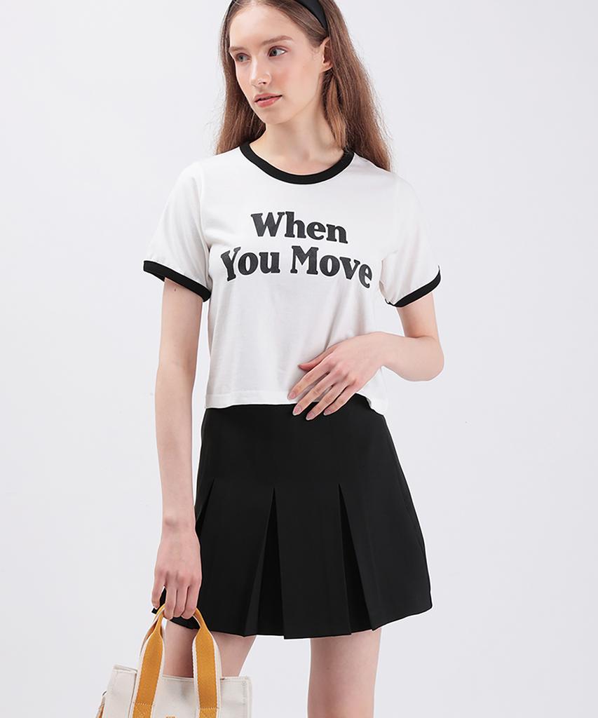 When You Move Pleated Skirt Pants (2 Colors)