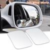 2Pcs Car Auto Blind Spot Mirror 360° Wide Angle Convex Rear Side View Accessory