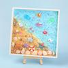 Children's DIY Ocean Texture Photo Frame Painting Kit – Creative Educational Craft for Girls