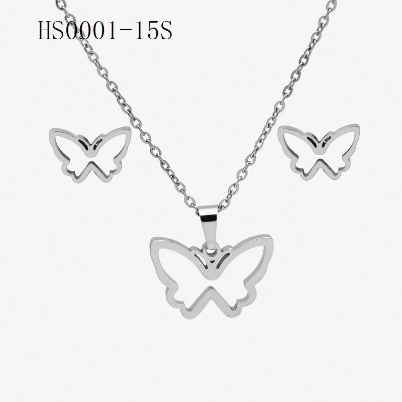 1 комплект элегантных женских подвесных ожерелий с подвесками и серьгами для пирсинга — фото 14