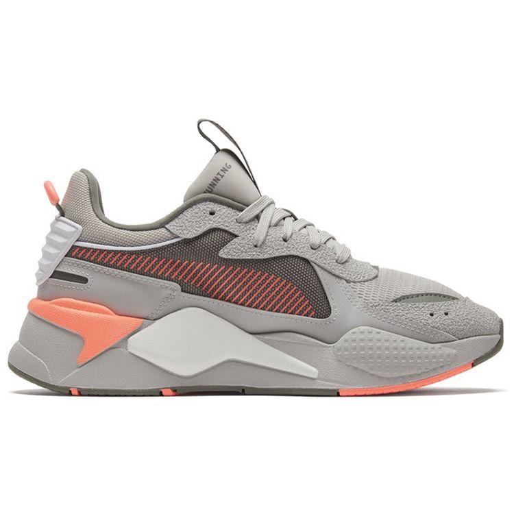 Puma Zapatillas Deportivas Casuales Retro de Caña Media Rs-X Resistentes al Desgaste Unisex Gris Rojo 369818-06