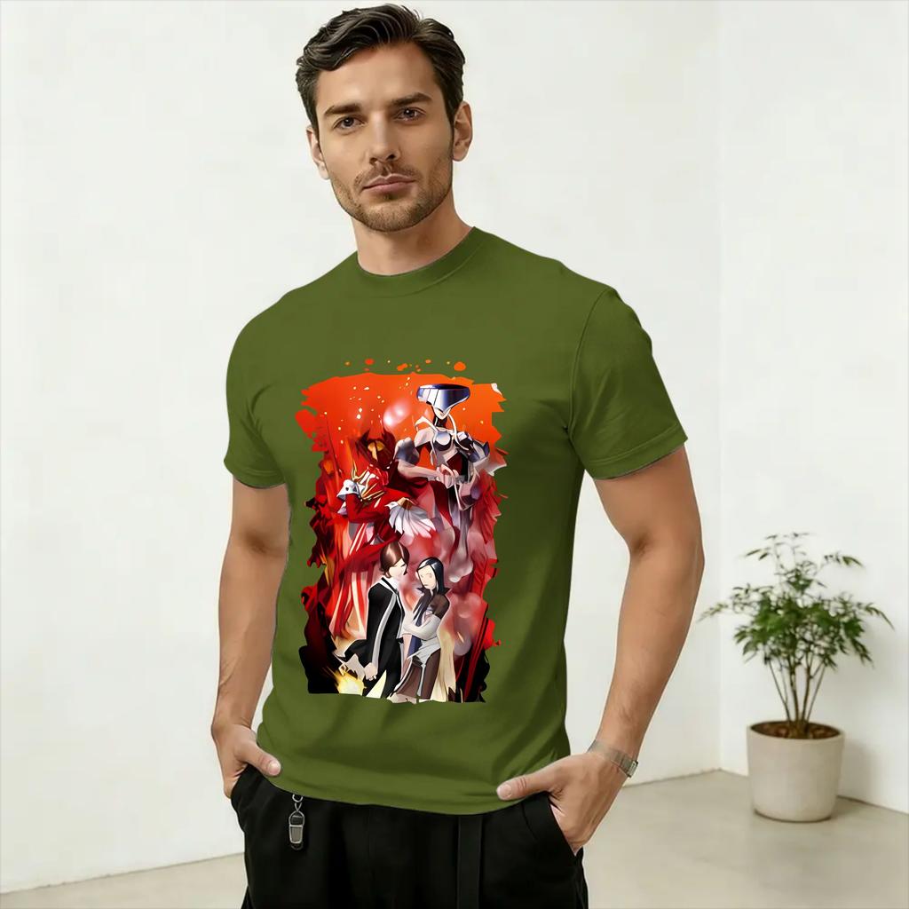 PPersonas 2 Innocent Sin T Shirt for Unisex Cotton Funny TShirts Round Collar Tees Short Sleeve Clothing 4XL 5XL