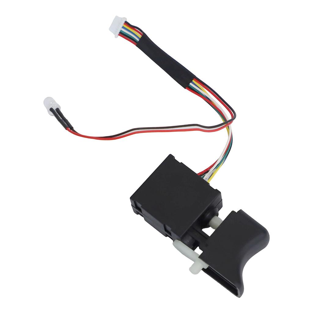 For Home Repairs Black Brushless Cordless Drill Drill Accessory Built-in Light Easy To Install Line Length 100mm