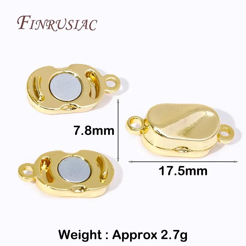 Baroque Beads 18K Gold Plated Spacer Beads,Bracelets Beads Accessories,Separators For Beads,DIY Pearl Necklace Jewelry Making