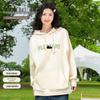 Baleno Women's Letter Graphic Hooded Sweatshirt