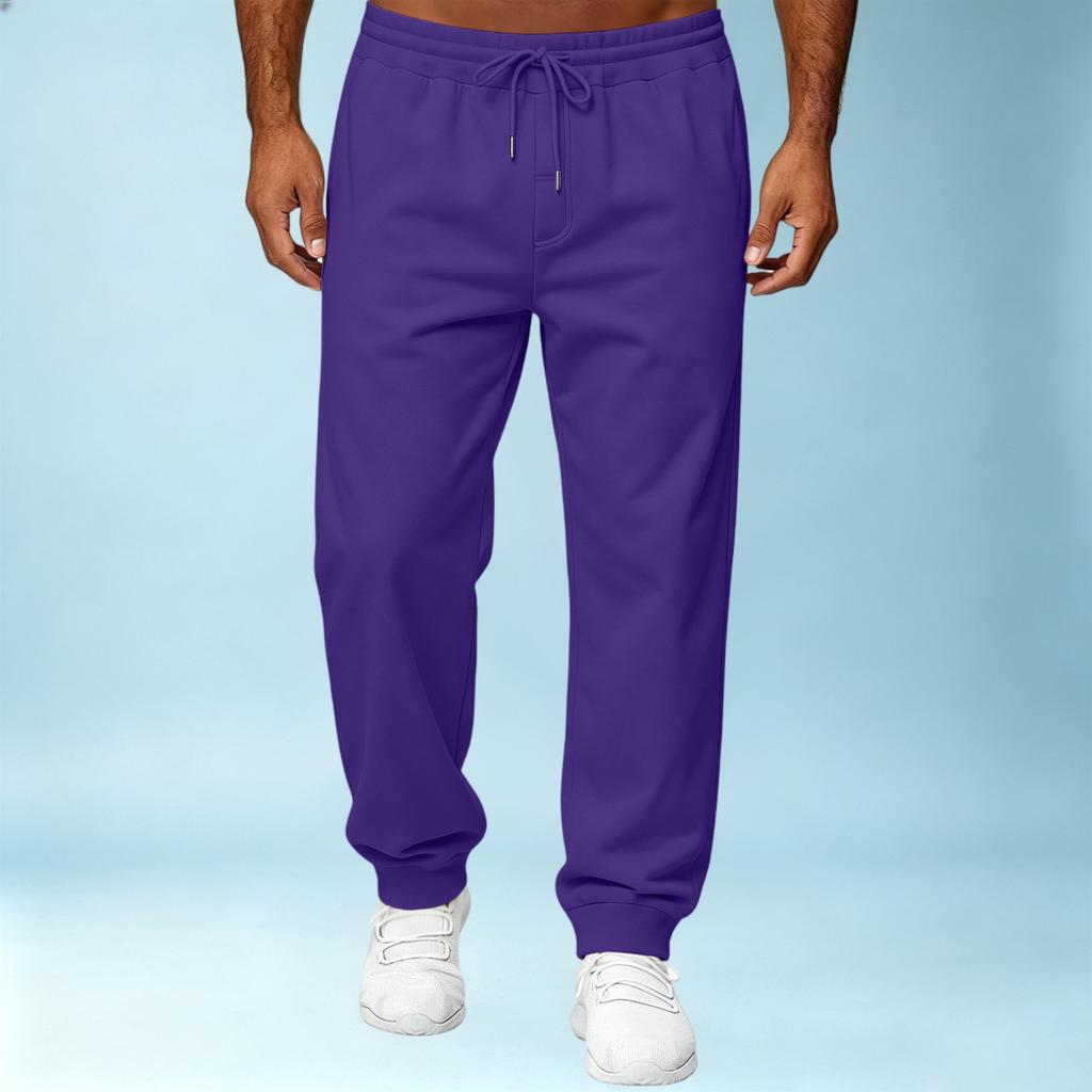 Men's Casual Jogger Sweatpants for Athletic Training and Everyday Wear