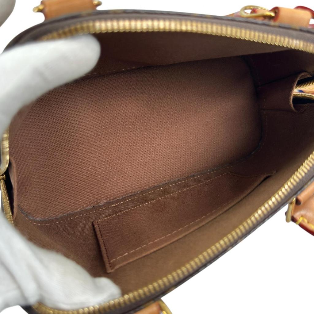 Louis Vuitton Bolsa Alma BB M53152 Marrom Feminina 2WAY usada